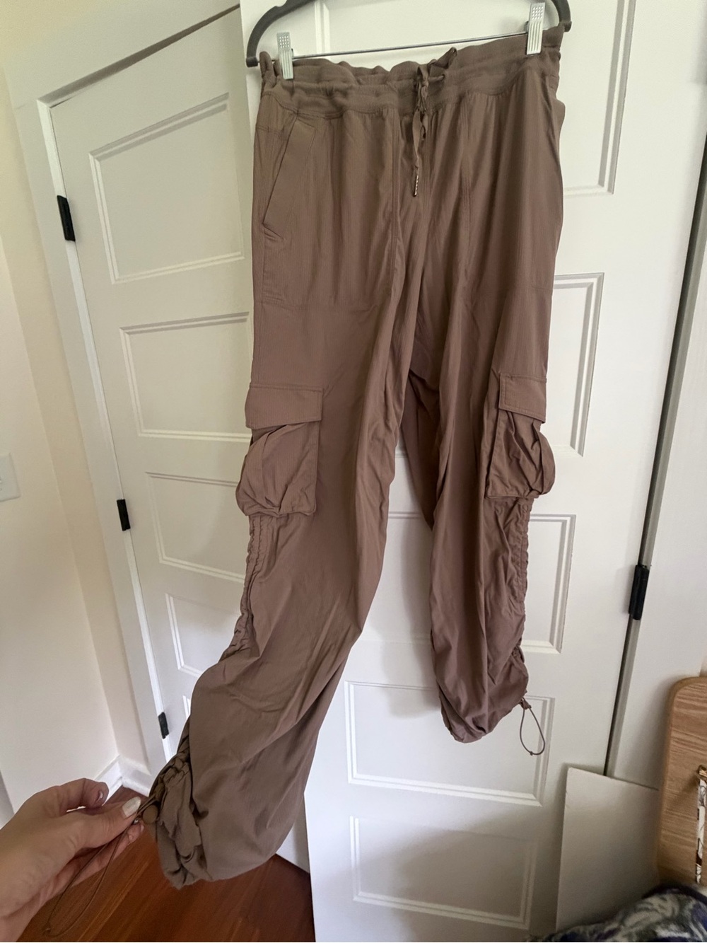 lululemon athletica Women’s Dance studio Cargo Pants in Taupe Brown